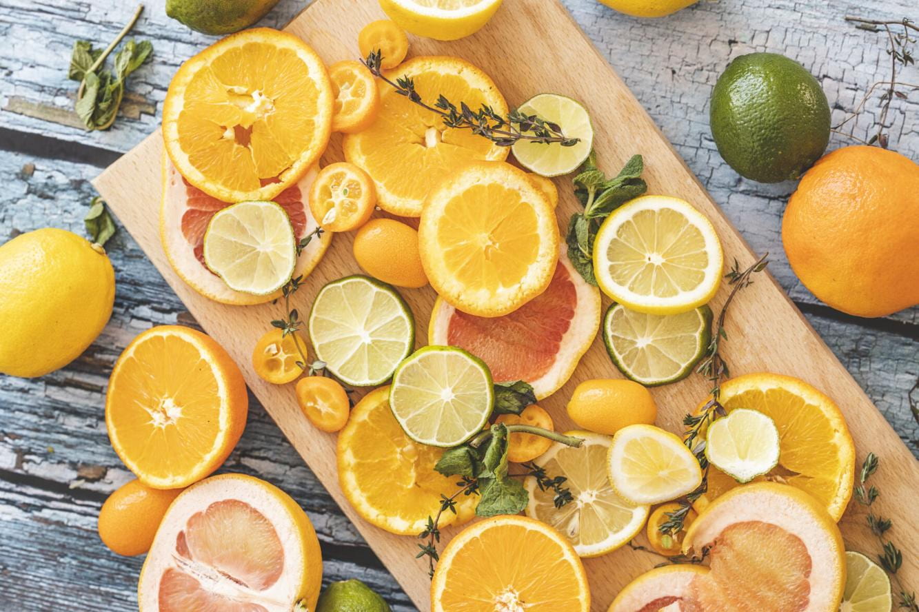 Kick off the new year with bright citrus fruit